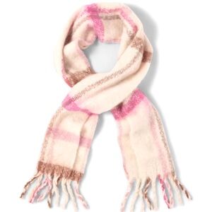 Girls Designed Plaid Scarf-